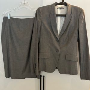 Hugo Boss wool suit jacket and matching pencil skirt